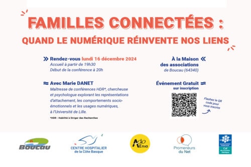 Conférence »Familles connectées : Quand le numérique réinvente nos liens »