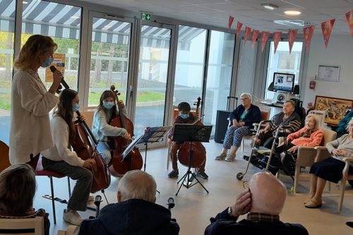 Musique « au pied du lit du patient : Opération « Don du son Saint-Jean-de-Luz 14 février