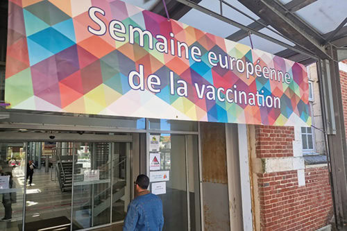 Semaine européenne vaccination – animation site Saint-Léon – Bayonne 26 avril -5 mai
