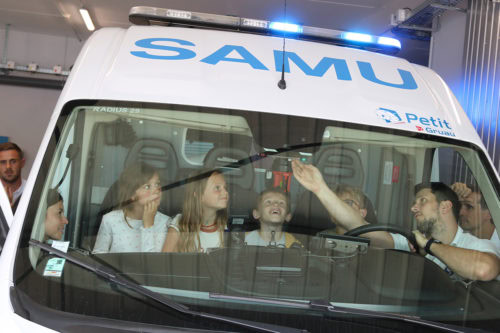“ Portes ouvertes au SAMU de Bayonne “ pour les enfants du Centre de Loisir Baroja d’Anglet