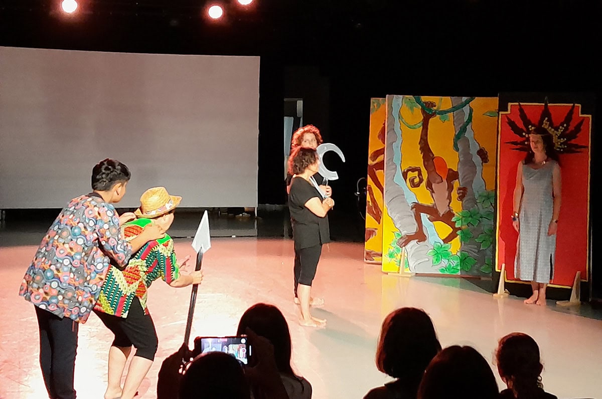 Pédopsychiatrie Culture et santé : Franc succès pour le spectacle « Cinoche les mioches  » du projet théâtre de l’Hôpital de jour l’Arc en ciel